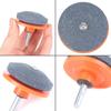 1 Pcs  Lawn Mower Blade Sharpener Drill Lawnmower For Power Drill Cut Sharpener