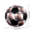 Pallone da Calcio Colorato Cucito a Macchina PVC Misura 5 Pronto per Allenamento di Squadra e Competizione Resistente Alto Rimbalzo Raffreddamento Regalo Sportivo