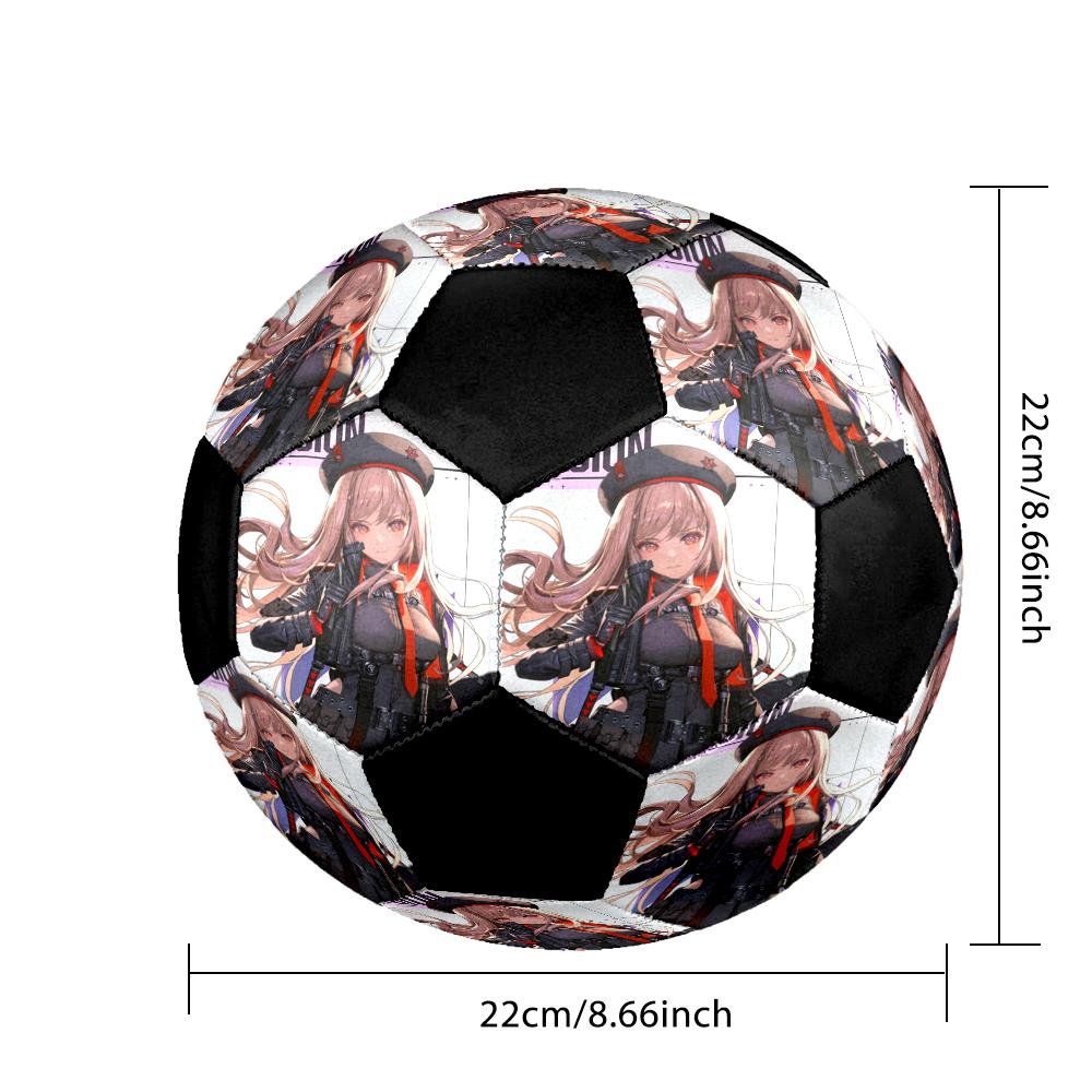 Pallone da Calcio Colorato Cucito a Macchina PVC Misura 5 Pronto per Allenamento di Squadra e Competizione Resistente Alto Rimbalzo Raffreddamento Regalo Sportivo