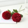 Floral Fake Ball Chrysanthemum Silk Flower For Party Decor And Props Photography
