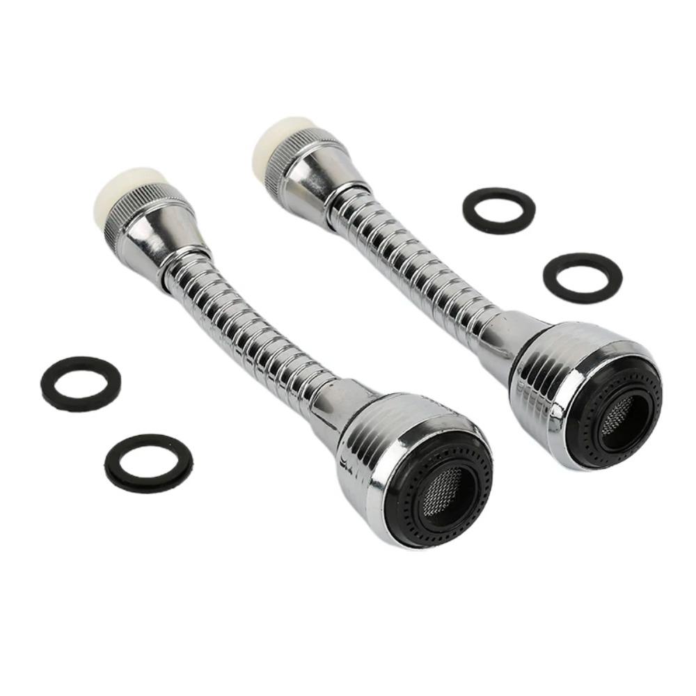 360° Rotatable Water-Saving Faucet Aerator with ABS Filter – Universal Kitchen & Bathroom Tap Nozzle Extender