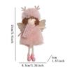 Handmade Christmas Angel Girl Ornaments Cartoon Xmas Tree Pendant  Party Favors