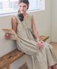 SLOWLOLLI Maren Volume Dress - Beige