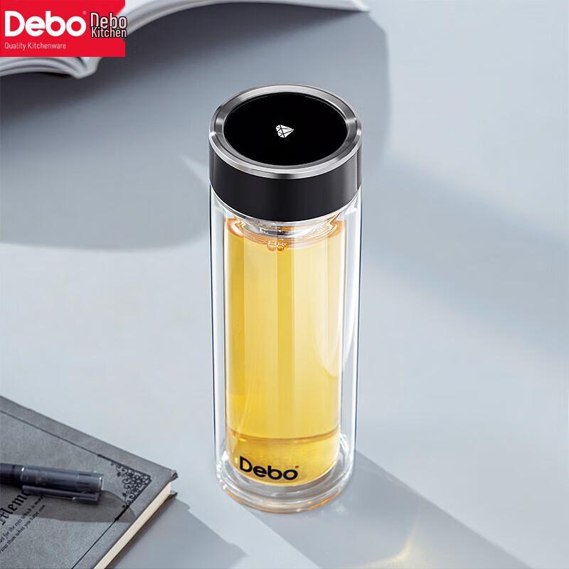 Debo Double-Layer Glass Tea Cup