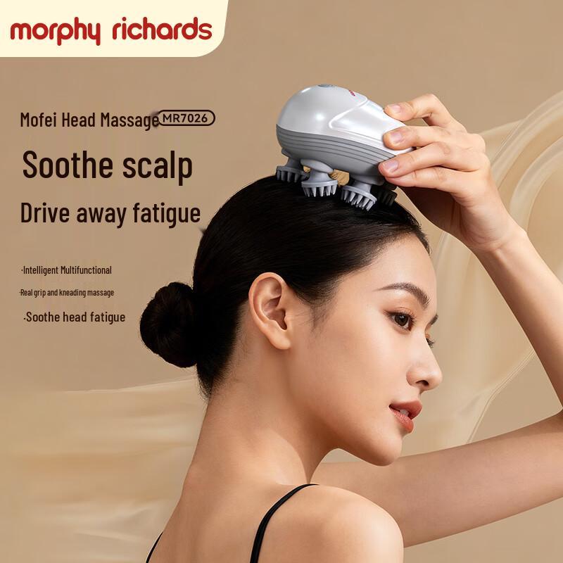 

Morphy Richards Portable Head and Scalp Massager CN plug (adapter included)