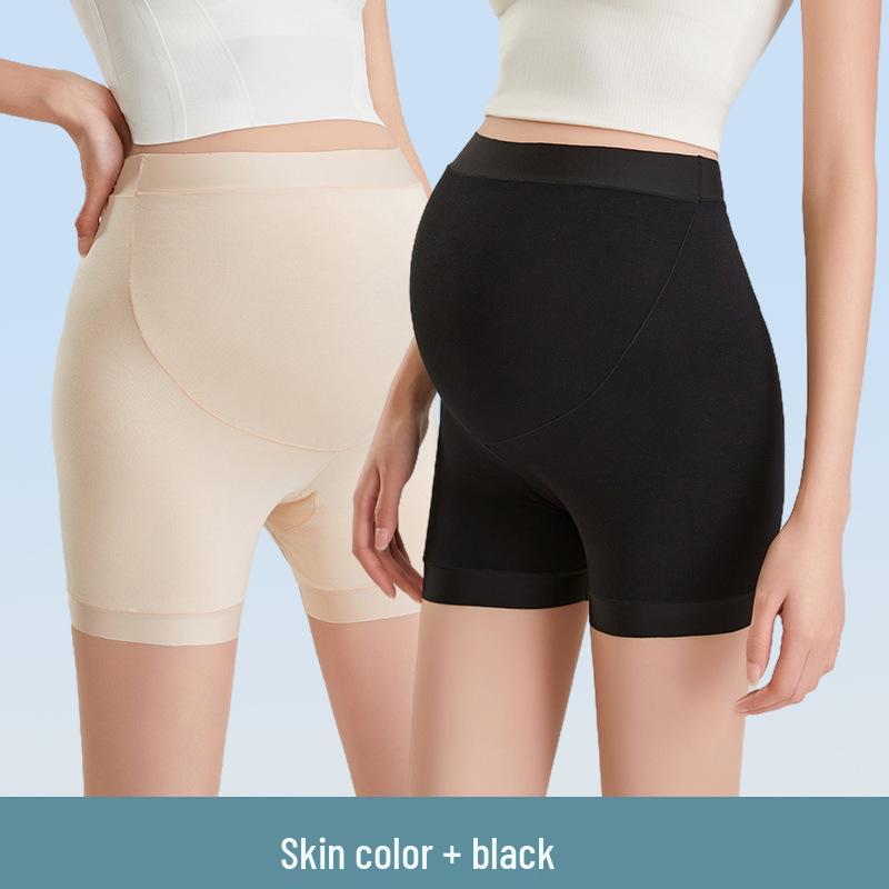 Plus Size Maternity Support Shorts: Anti-Exposure, Lightweight Summer Base Layer Pants