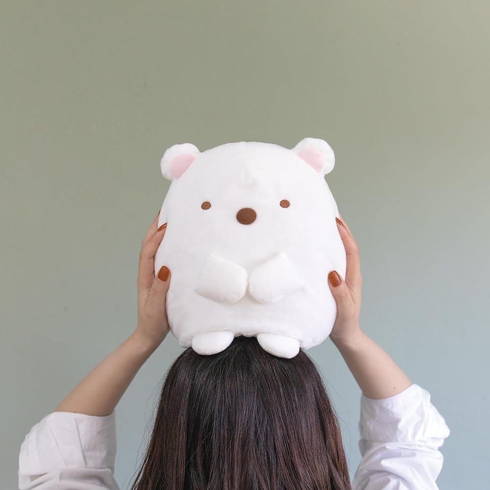 San-X Sumikko Gurashi Plush Toy Shirokuma Soft, Cute, Collectible Stuffed Animal
