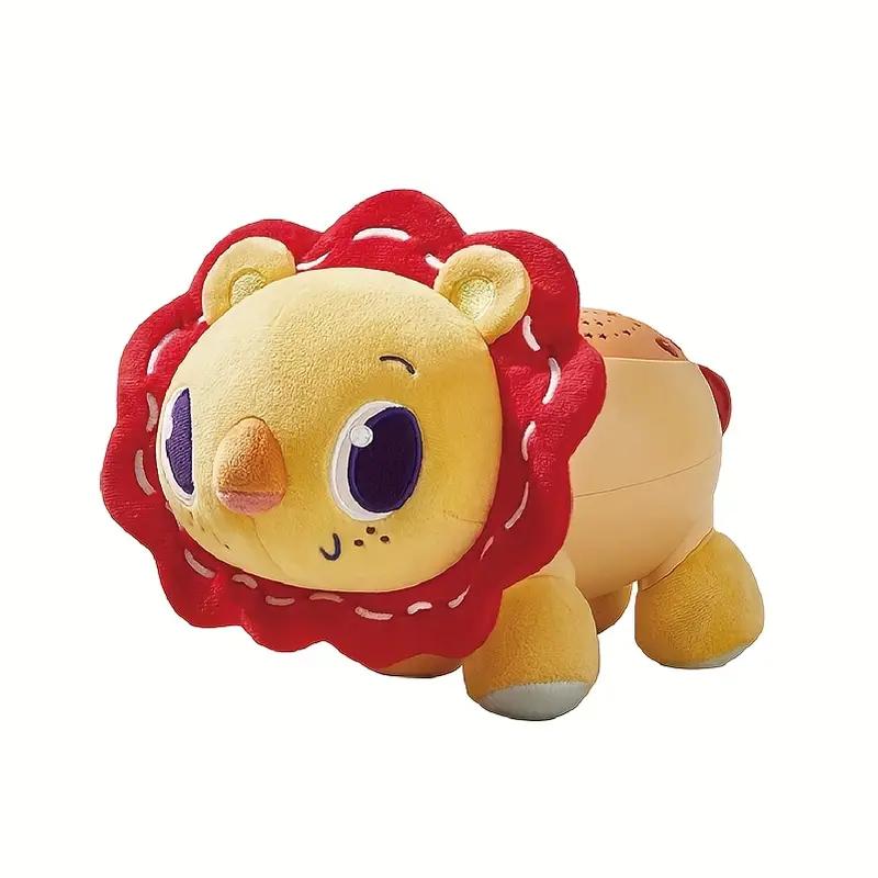Rabbit Lion Sleep Soothing Toy, Companion Doll, Room Night Light, Soothing Music, Parent-Child Time