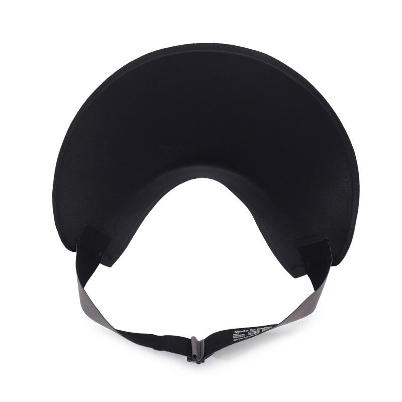 Outdoor Versatile Empty-Top Sunscreen Hat, Men'S And Women'S Summer Seamless Integrated Sun Hat, Foldable Big-Brimmed Sun Hat