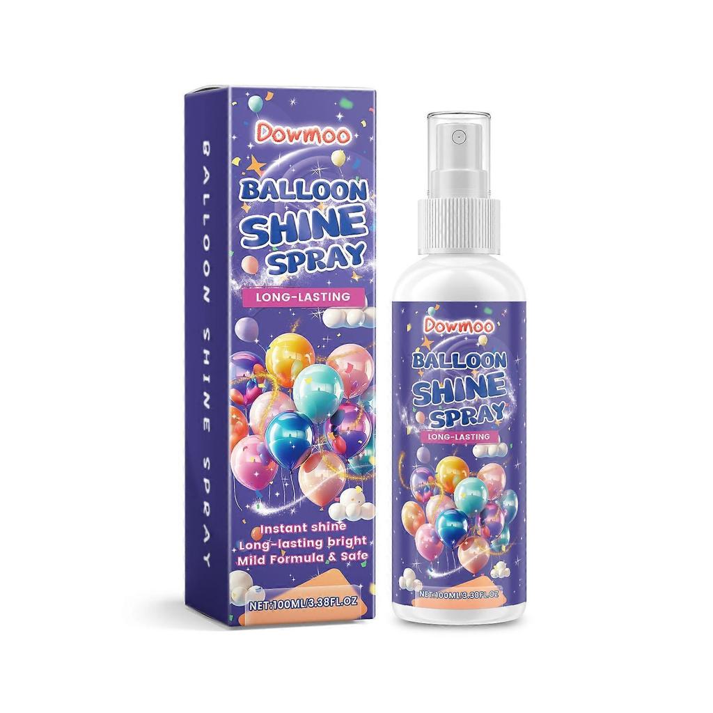 Balloon Sparkle Spray, Balloon Surface Texture Atmosphere Luster Long-Lasting Shine Spray