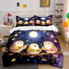 Owls Musical Trio Art 3Pc,Multiple Sizes Kid'S And Adults' Bedroom Exquisite 3Pc Bedding Set, Gift