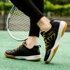 Badminton Shoes Men's and Women's Professional Non-slip, Wear-resistant and Breathable Rotating Button Carbon Board Children's Competition Training