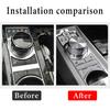 Car Styling For Jaguar XF XJ 2010-2019 Auto Central Control Gear Shift Panel  Buttons Covers Stickers Trim Interior Accessories