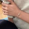 XIYANIKE Silver Love Heart Snake Chain Bracelet For Women Girl Summer Fashion New Jewelry Gift Party Pulseras Mujer