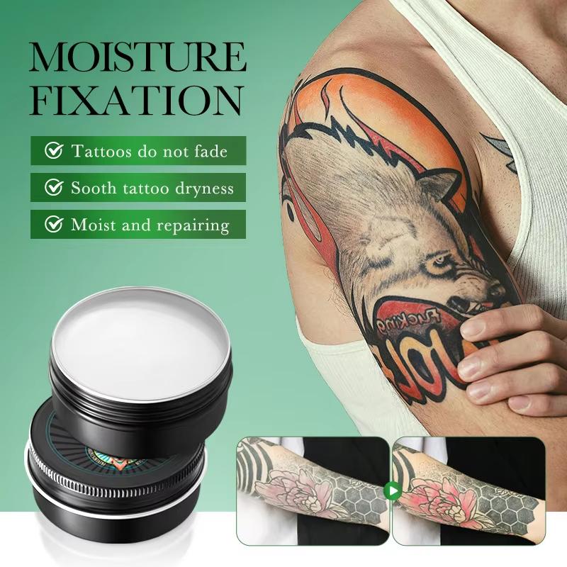 40g Tattoo Aftercare Cream Tattoo Color Care Cream Protect Color Fading Smoothing Moisturizing Cream for Men and Women, Tattoo Brightening