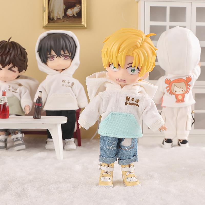 Ob11 Twelve constellations Pattern Doll Clothes Headwear Set For Obitsu11, GSC, Molly 1/12 Doll Clothes Doll Accessories