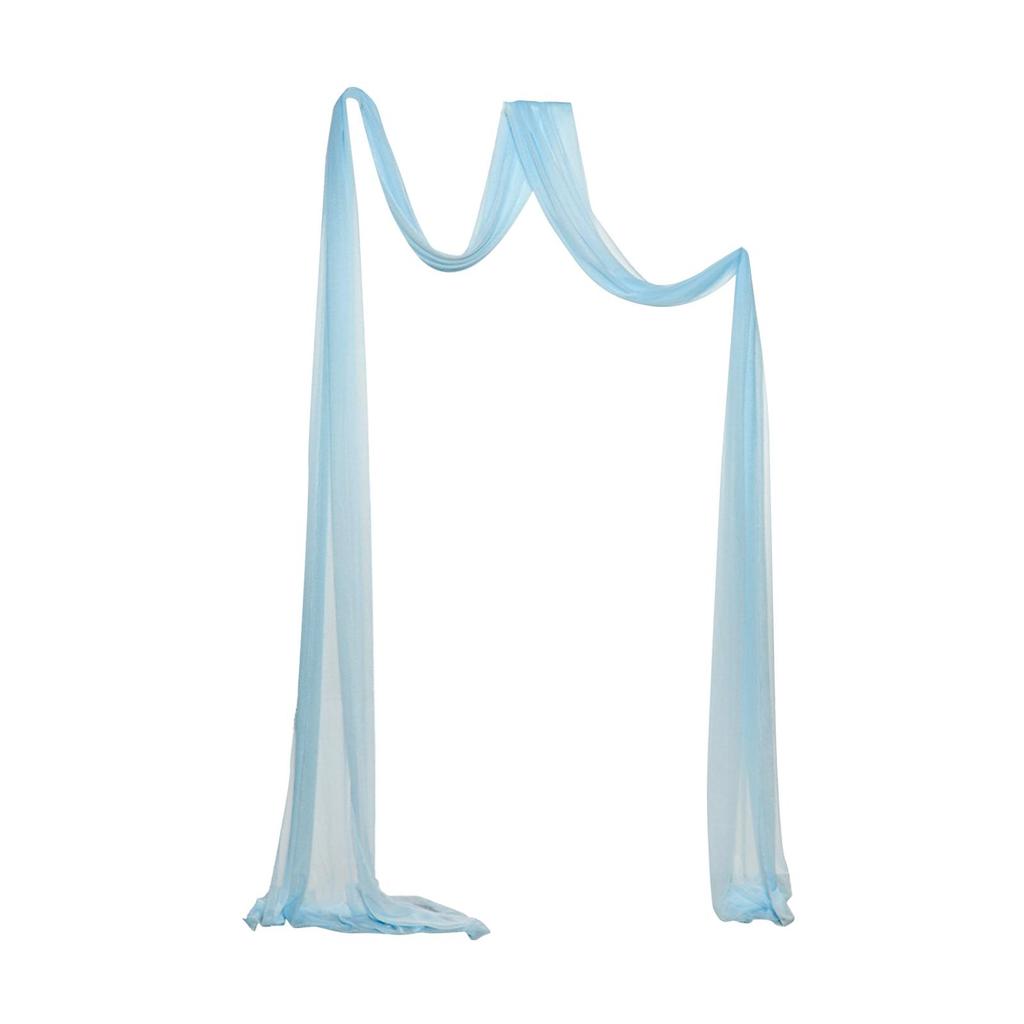 Wedding Arch Drape Drapery Reusable Wedding Backdrop Curtain for Ceremony Reception Party Stage Birthday Proposal
