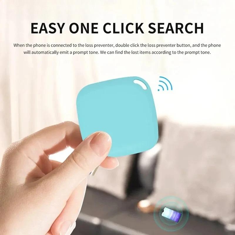 Mini Bluetooth 50 Round Tracker Anti Lost Smart Locator Device For Pet Kids Bag Wallet Tracking Finder Accessory