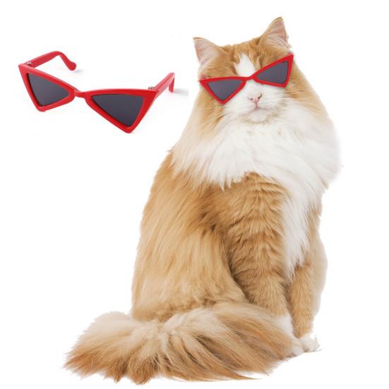Pet Sunglasses Creative Decorative Portable Stylish Pet Glasses Dress Up Supplies