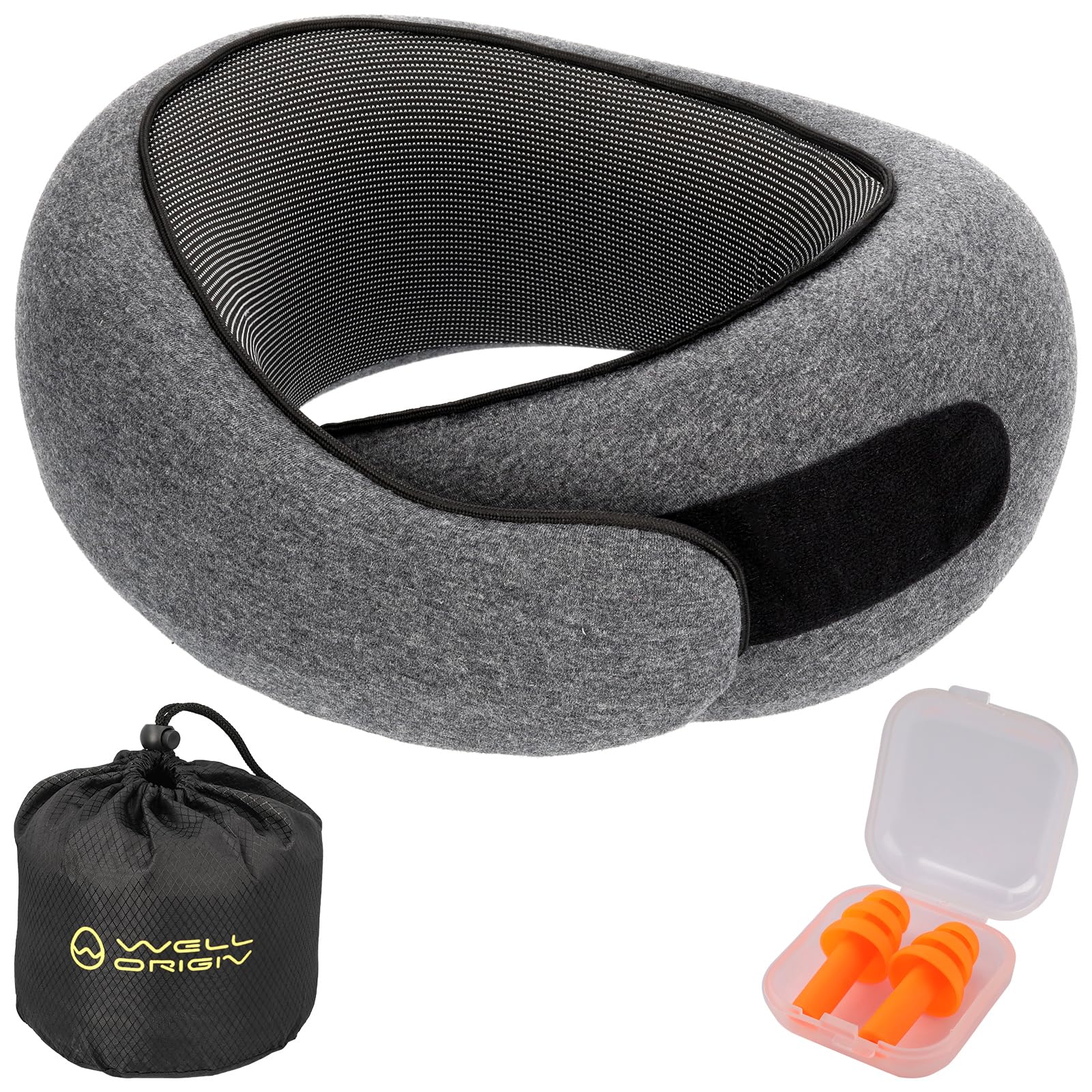 

WELL ORIGIN Подушка для шеи с эффектом памяти Сакура Клетка Прямая Подушка для сна, Пена, Путешествия, Автомобиль, Синкансэн, Компактная, Сертифицированная, Портативная, Для сна,