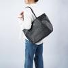 Coach City 33 Classic Monogram Chiusura a Bottone Borsa Tote Grande Capacità Donna tote Nero 5696-SVTSQ