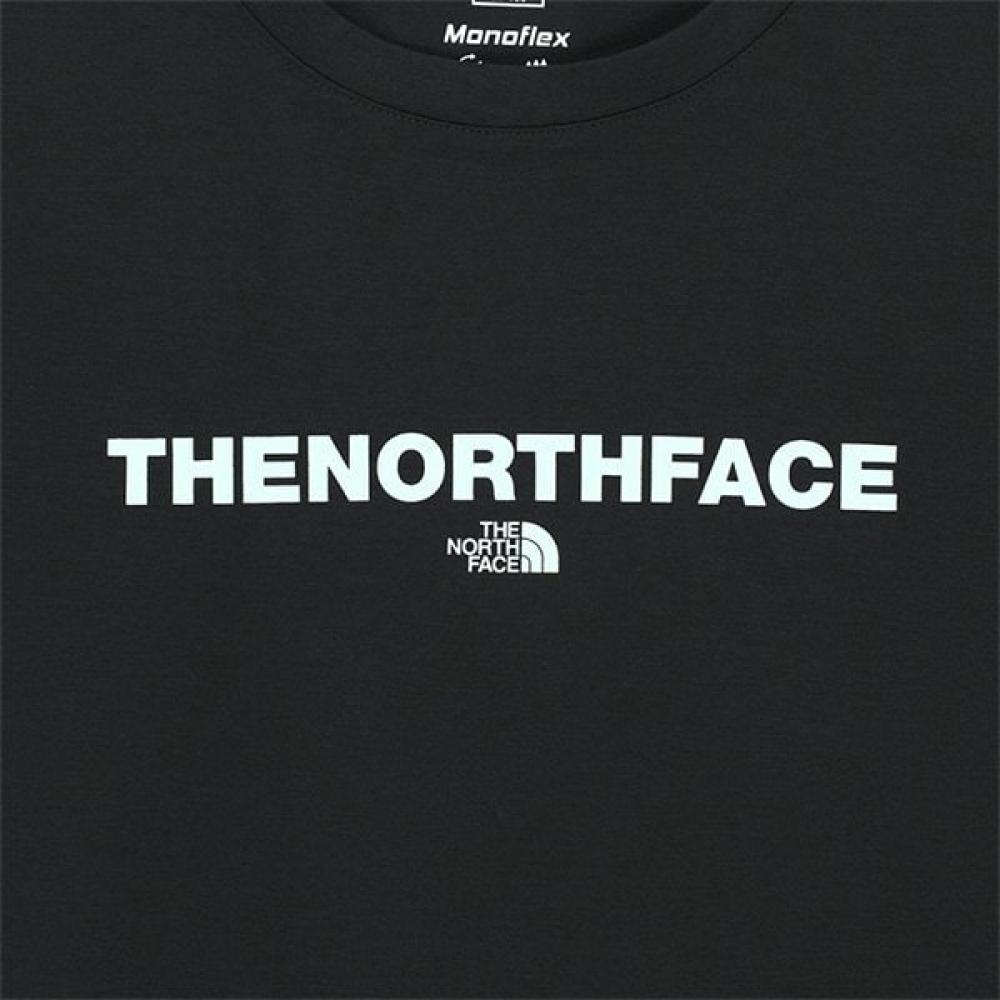 The NorTh Face Men S WhiTe Label Logo ShorT Sleeve T ShirT Black nT7uS27j