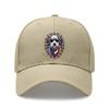 [Patriotic Baseball Cap] 2026  Unisex Dog With USA Flag Print Polyester Adjustable Breathable Sun Protection Casual Outdoor Sports Baseball Hat