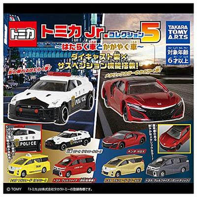 Tomica Collection 5 Working Cars and Shining Cars of 6 Types Gacha Gacha Capsule Toy Jr. [Set (Full Complete)]