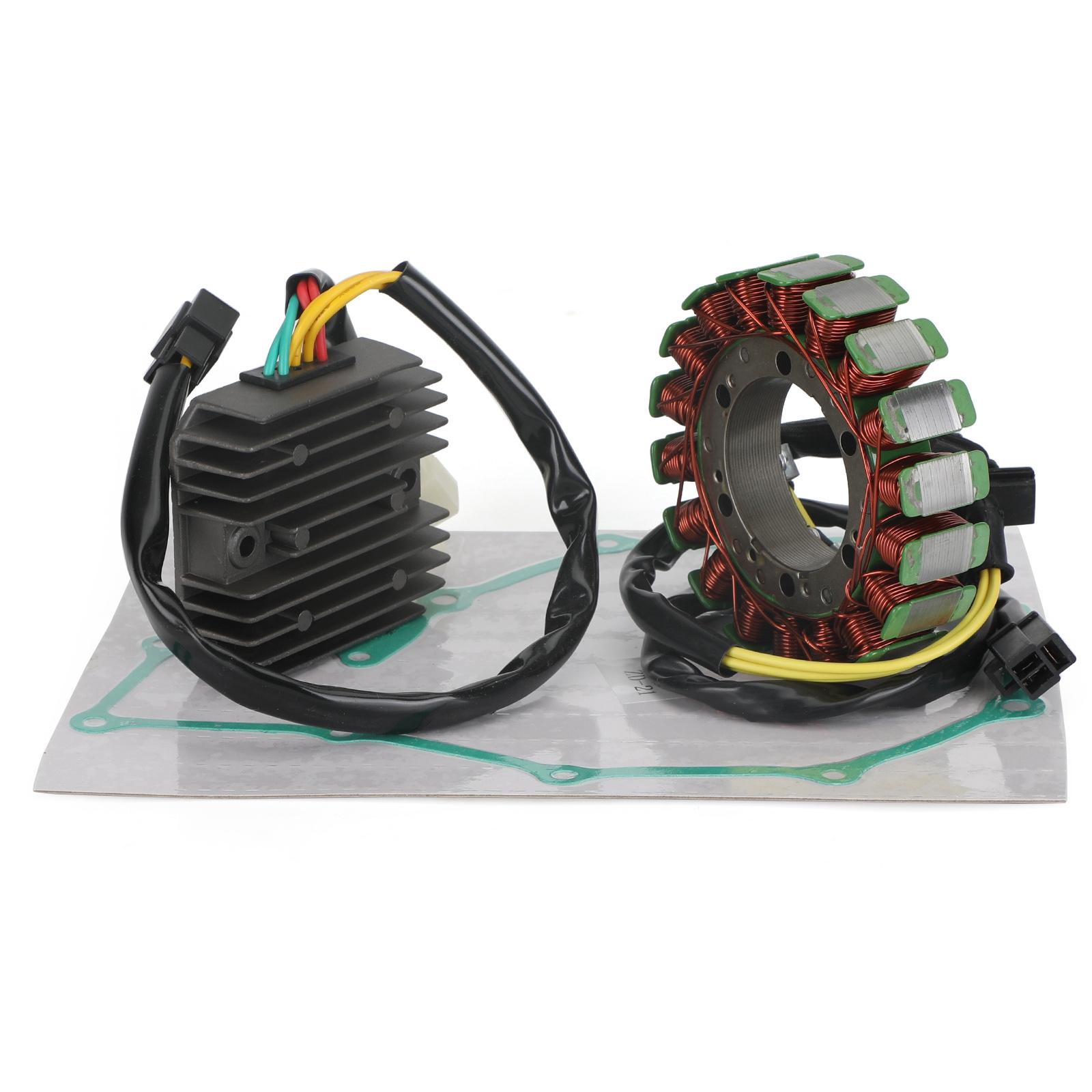 

Magneto Stator+Voltage Rectifier+Gasket For Honda Bros 400 NT650 Hawk GT 88-91