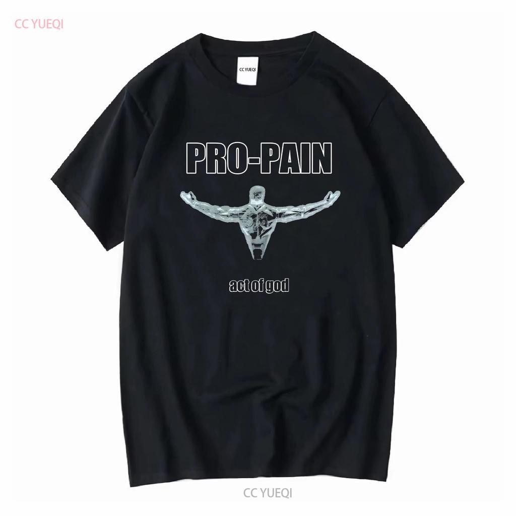 Vintage Pro Pain Band T Shirt Size XL Act of God US Tour 1999 Metal Music Rare Long or Short Sleeves Vintage Washed Homme