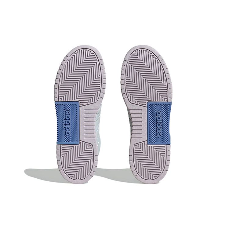 Adidas Neo 100Db Non-Slip Wear-Resistant Lightweight Mid-Top Skate Shoes Unisex Skate Shoes Gray Blue GZ2585