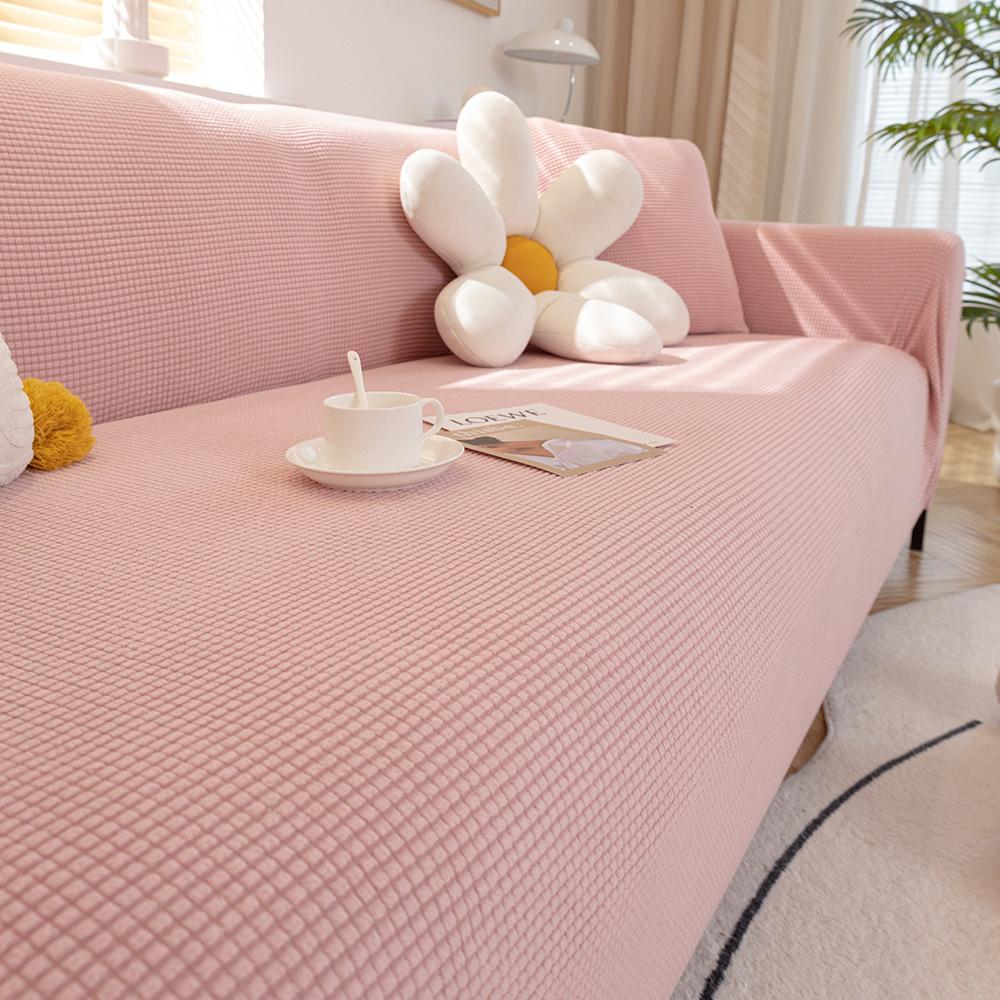 New All Season Elastic Cover with Corn Down Sofa Cover for Lazy People  Anti Cat Scratch