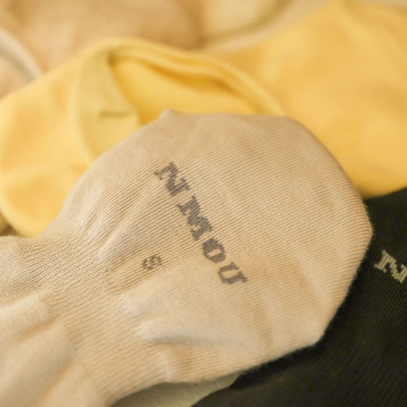 NMOO.OU BASIC MUJI FAKE SOCKS (5colors)