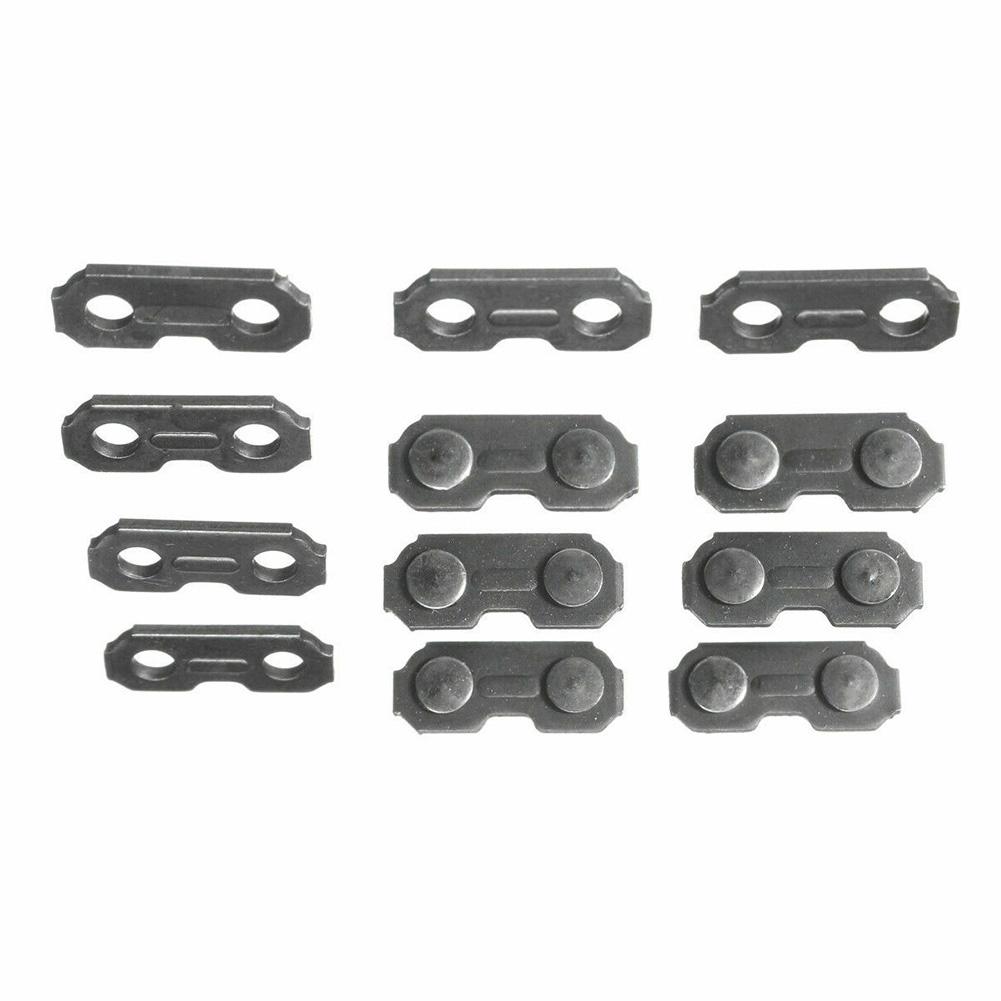 6pcs Chainsaw Chain Joiner Links for 3/8 0 063 Chainsaw Chain Replacement Metal Parts Accessories for Chain Saw Repair
