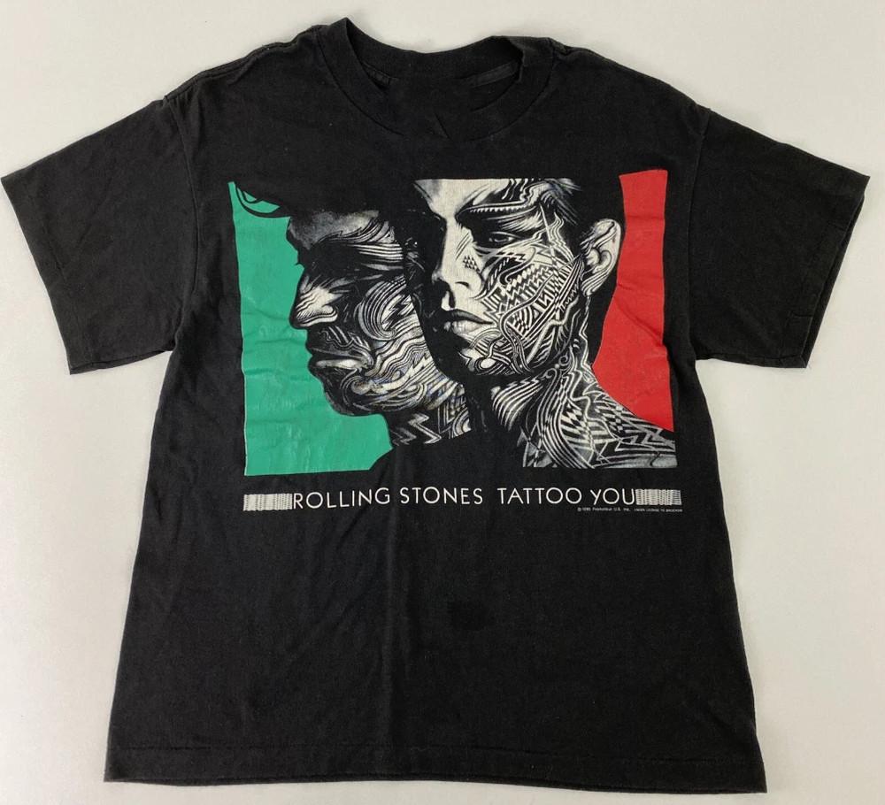 Vintage 1989 Rolling Stones Tattoo You Tour 1989 REPRINT T-shirt size S-5XL Unisex T-Shirt XXXL