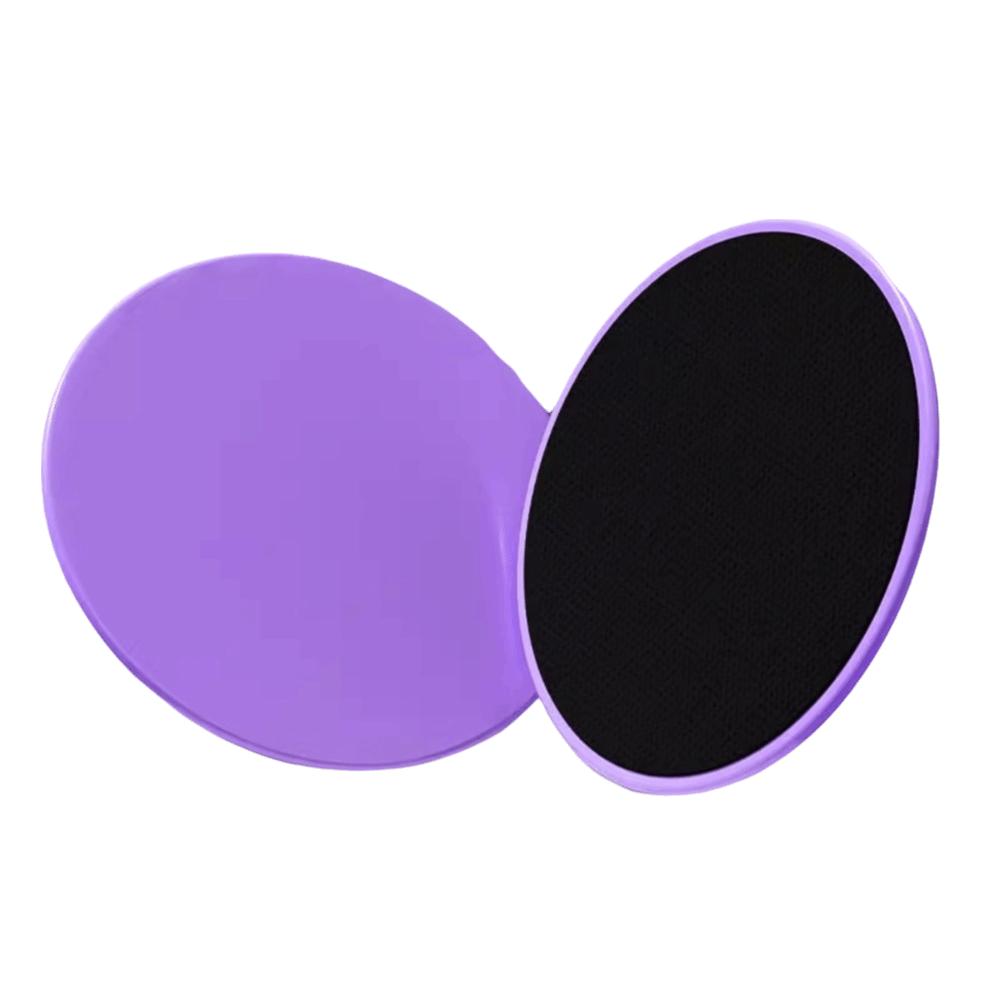 2pcs Full-Body Workout Yoga Sliding Discs Solid Color Workout Equipment  Household Pilates