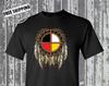 Das Medizinrad Traumfänger T-Shirt / Native American Indian Heritage Tee
