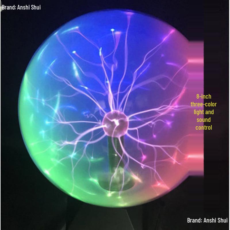 Children's Day Gift: Boy's Magic Plasma Crystal Ball - Electrostatic Induction Technology Ornament