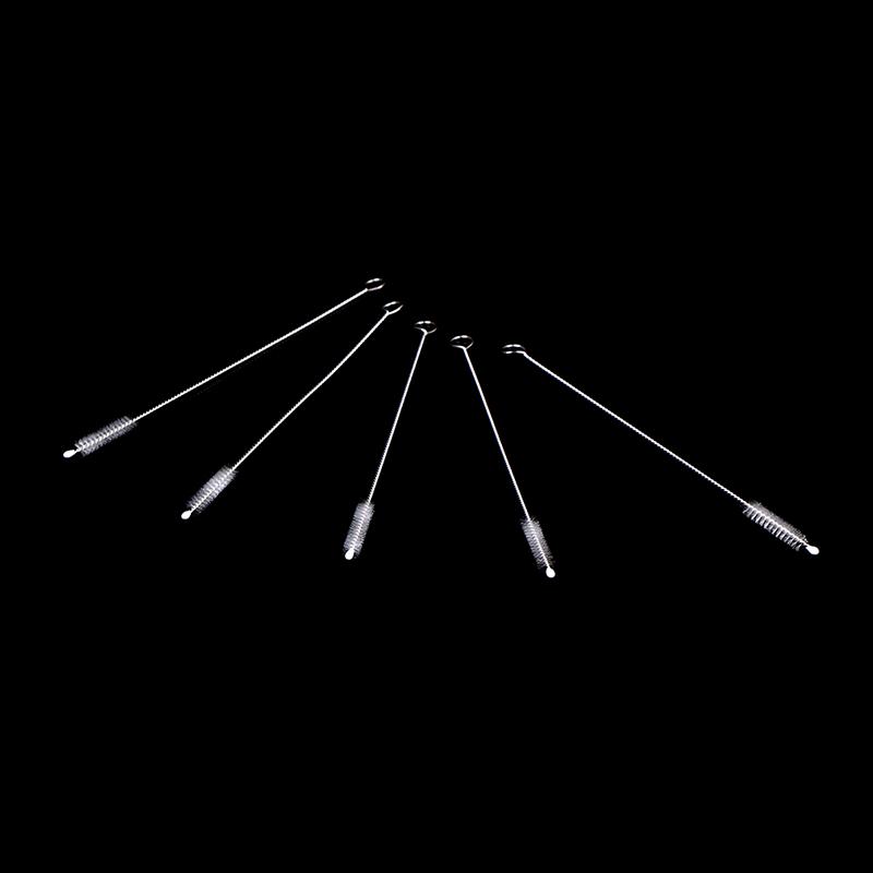 5 ks Dětská krmící láhev Kelímek na vodu Čistič kartáčů Spirálový Nástroj na čištění měkkých štětin