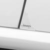 For Jeep 4Pcs Car Door Anticollision Stickers Anti Scratch Rubber Pad For Jeep Grand Cherokee Wrangler JK Gladiator Compass R