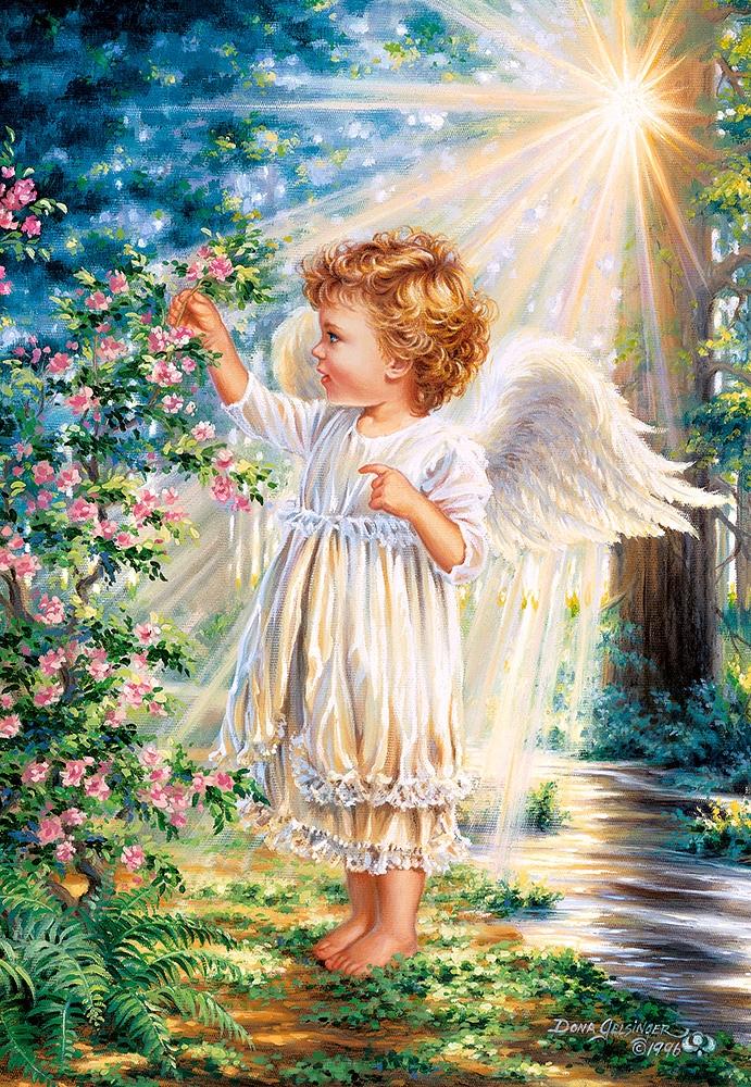 Puzzle 1000 pieces C-103867-2 An Angel's Touch