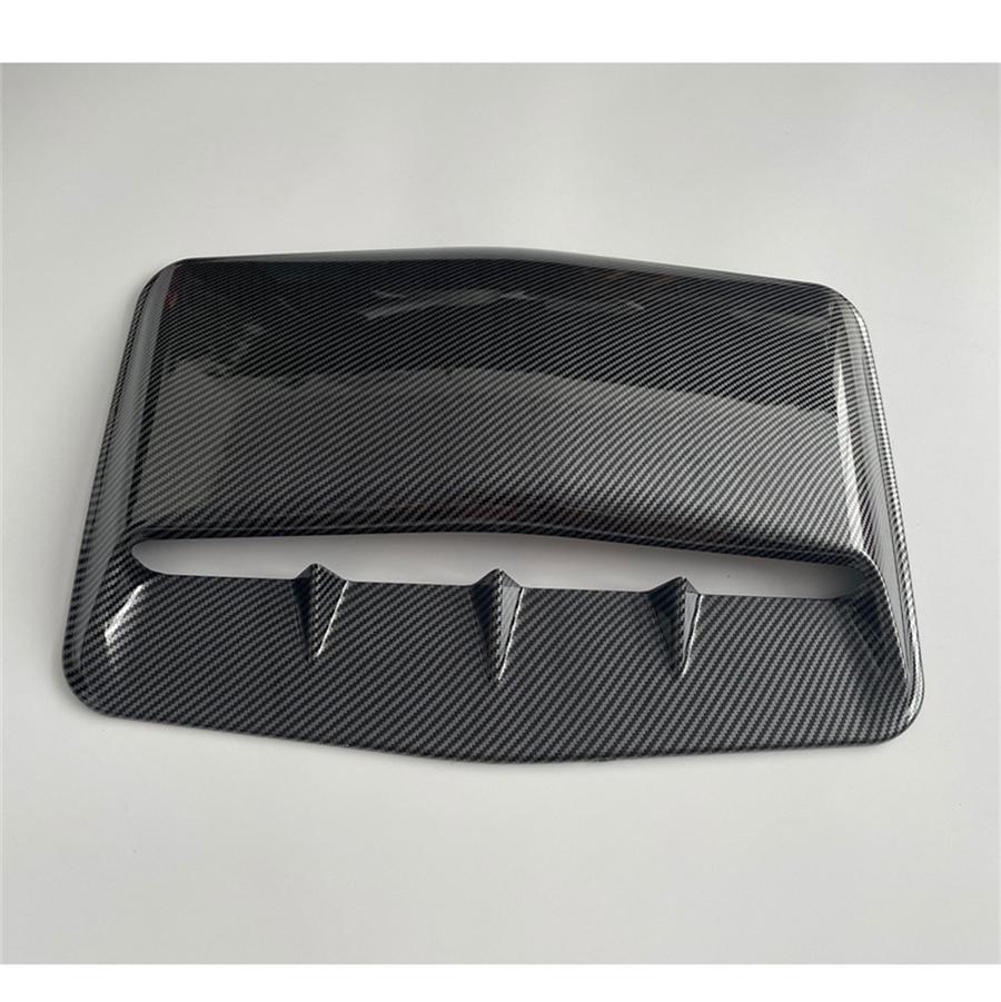 Universal Decoration Carbon Fiber Look Air Flow Vent Cover No Drilling Required