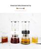 Ice Drip Coffee Maker with High Borosilicate Glass - Cold Brew Pot for Commercial and Household Use
