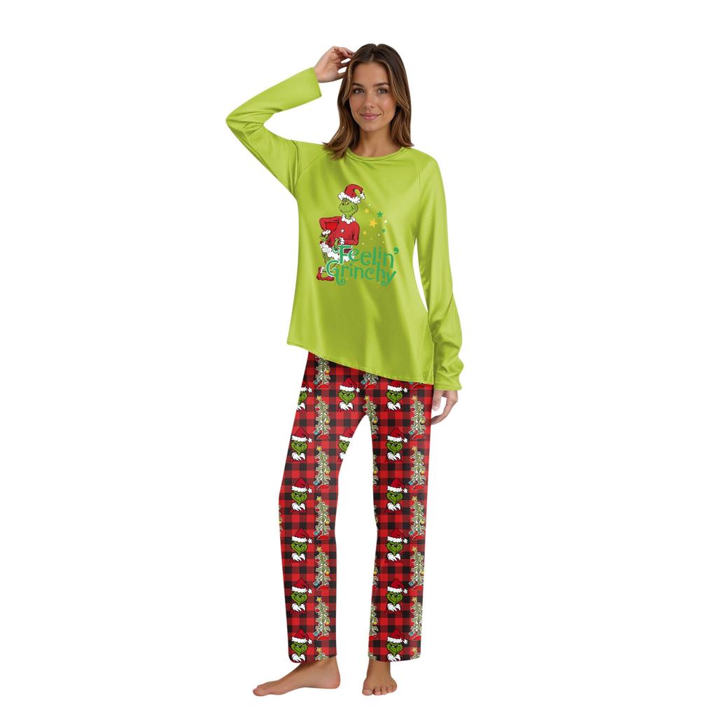 Passende Familiensets mit Weihnachtsmotiven, Langarmshirts und Hosen