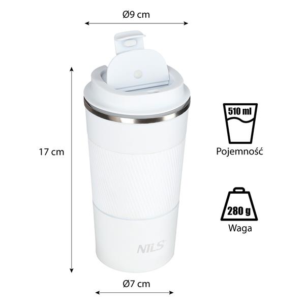 NCC09 WHITE NILS THERMAL MUG