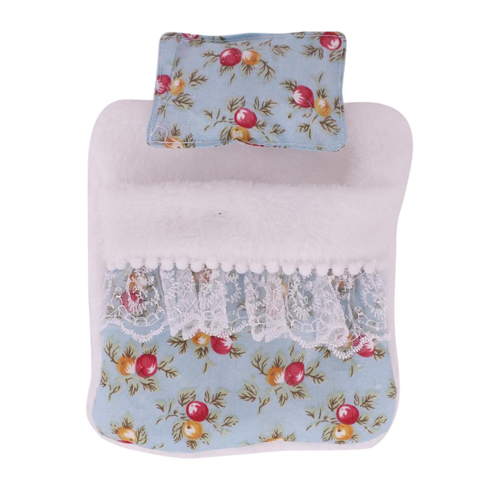 

Набор мини-аксессуаров для куклы 17 см для куклы Labubu Pop 3 шт./набор Кровать+Одеяло+Подушка Пижама Спальный мешок Кукольный домик Подарок,Игрушки для девочки