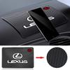 Auto Embleem Anti-Slip Pad Telefoonhouder Antislip Mat Auto Stijling Voor Lexus CT200H ES350 GX460 470 IS250 LS460 NX300 RX300 350 450H