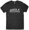 Evolution Of Boxing Mens Funny Unisex T-Shirt