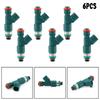 6PCS Fuel Injectors 30777501 Fit for Volvo S80 2007-2014 6G9N-AB