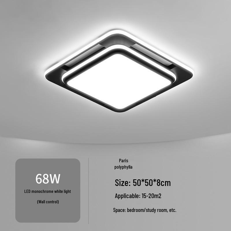 2024 LED Ceiling Light: Modern Minimalist Round Fixture for Bedroom, Living Room, Aisle, Corridor, and Balcony